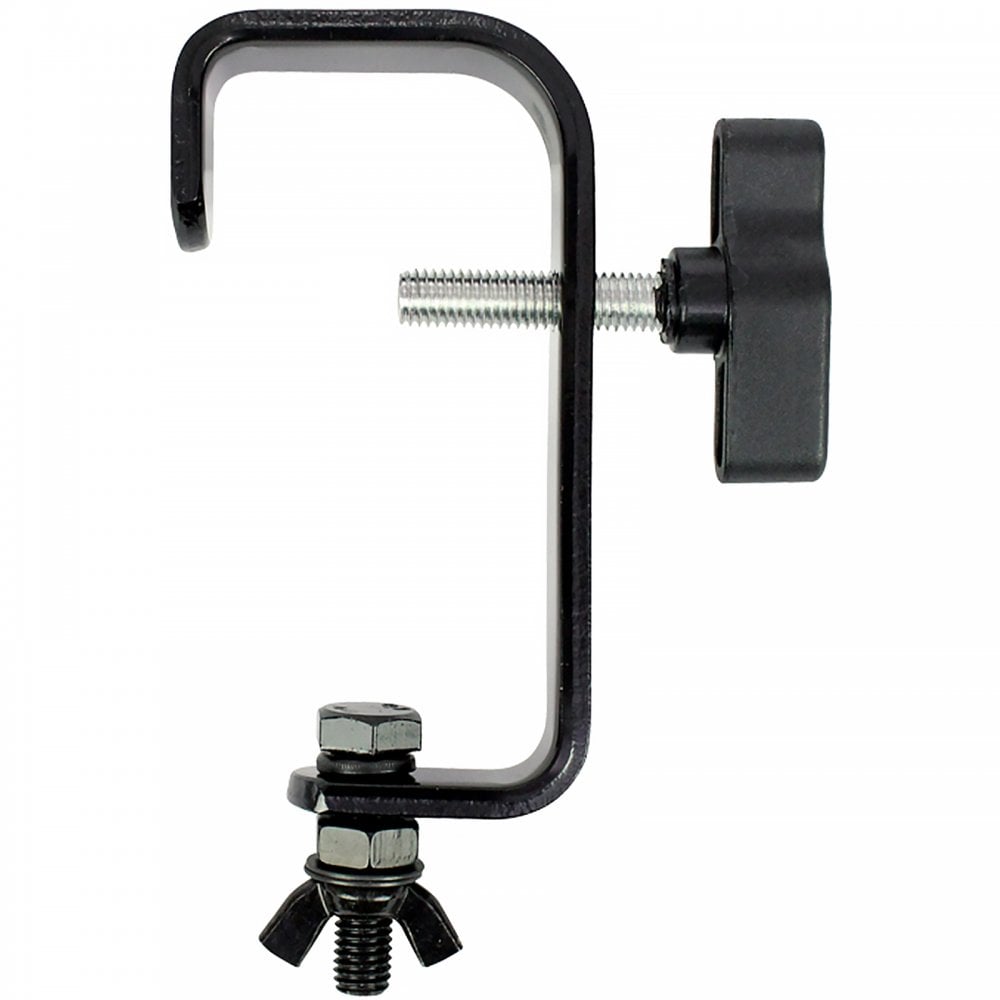 8pc 50mm Steel G Clamp for Hanging Lighting Effects Black