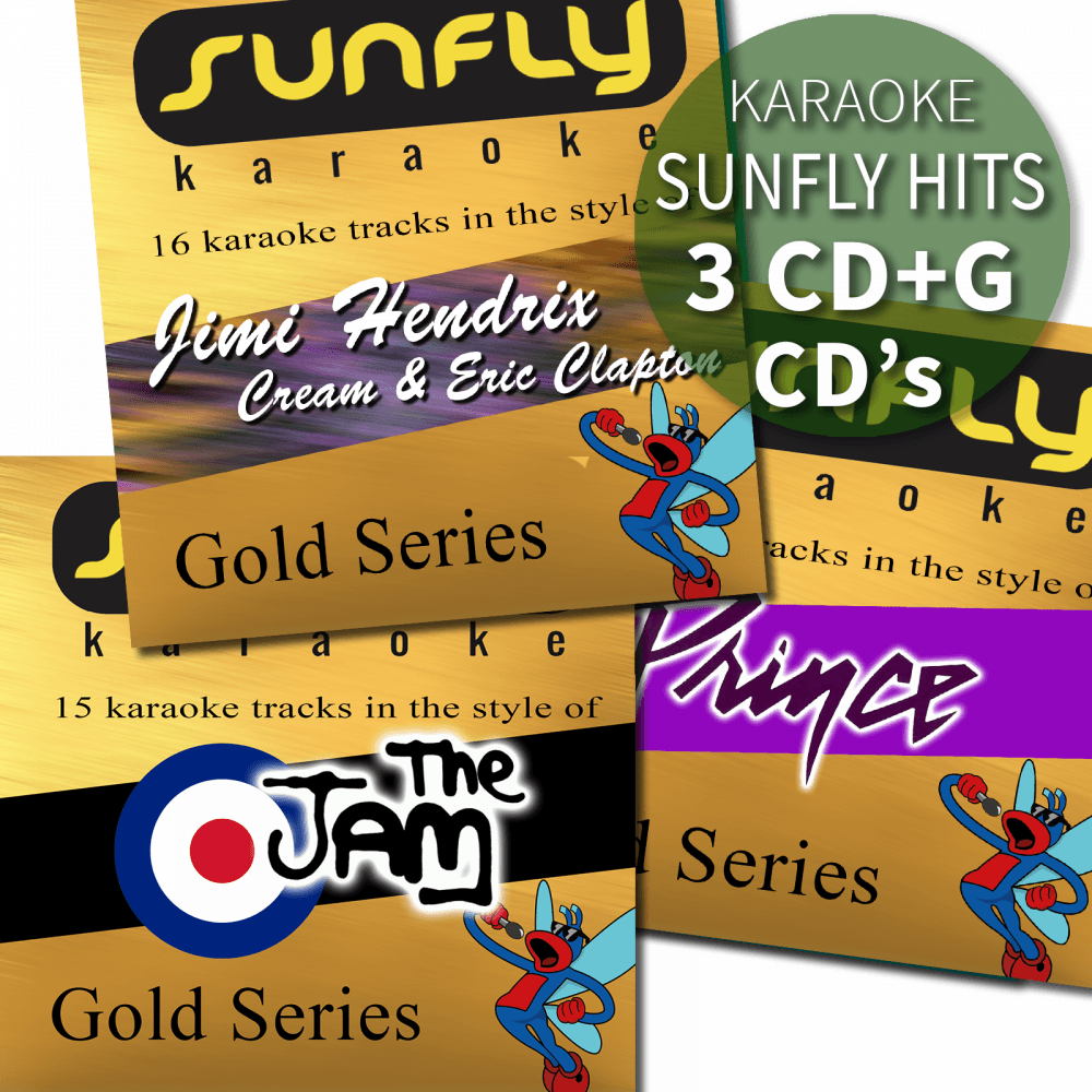 BIG Karaoke Hits of Sunfly Triple CD+G