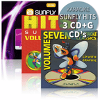 BIG Karaoke Hits of Sunfly Triple CD+G Decades 10