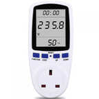 Programmable Energy Saving Power Meter - Calulates Running Costs