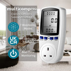 Programmable Energy Saving Power Meter - Calulates Running Costs