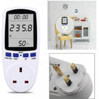 Programmable Energy Saving Power Meter - Calulates Running Costs
