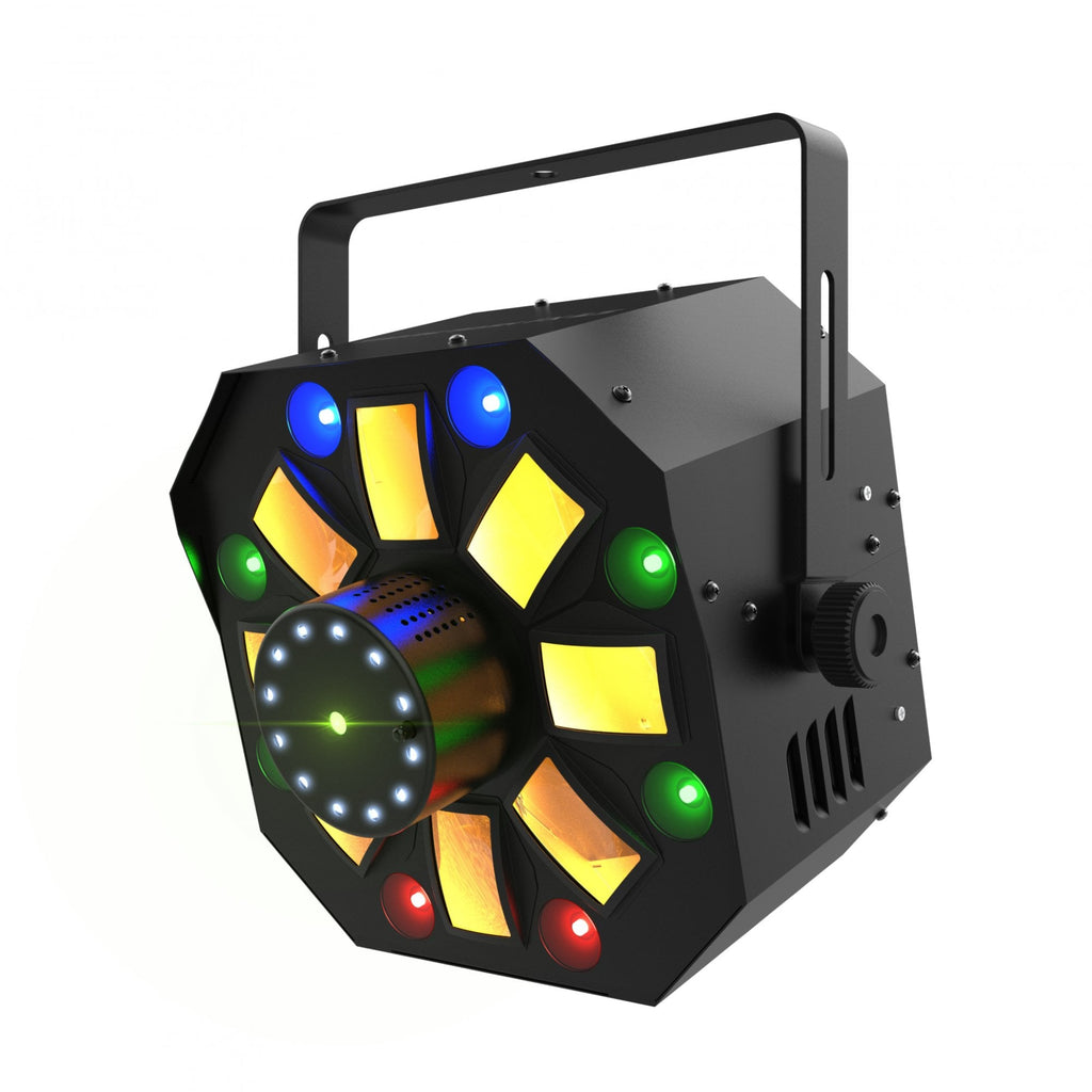 Chauvet DJ SWARM WASH FX ILS 4-in-1 Effect Derby Laser Strobe RGBUV Wash