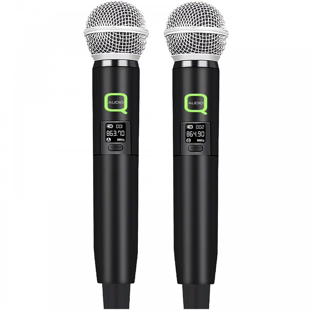 QWM11 V2 UHF Wireless Radio Microphone System