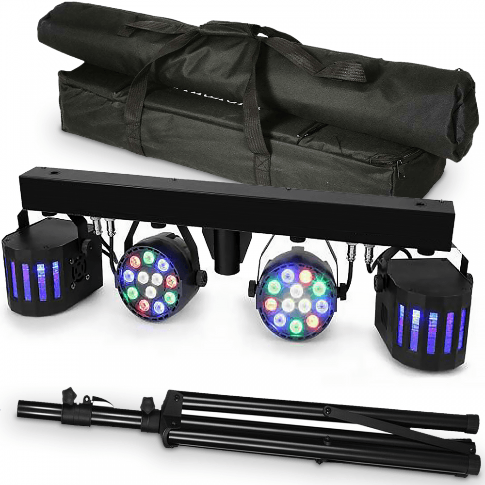 LED Derby FX Bar with Stand And Cases