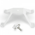 Batten Floor Standing Bracket (White)