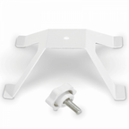Batten Floor Standing Bracket (White)