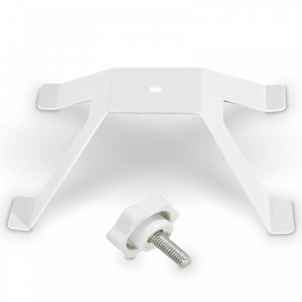 Batten Floor Standing Bracket (White)