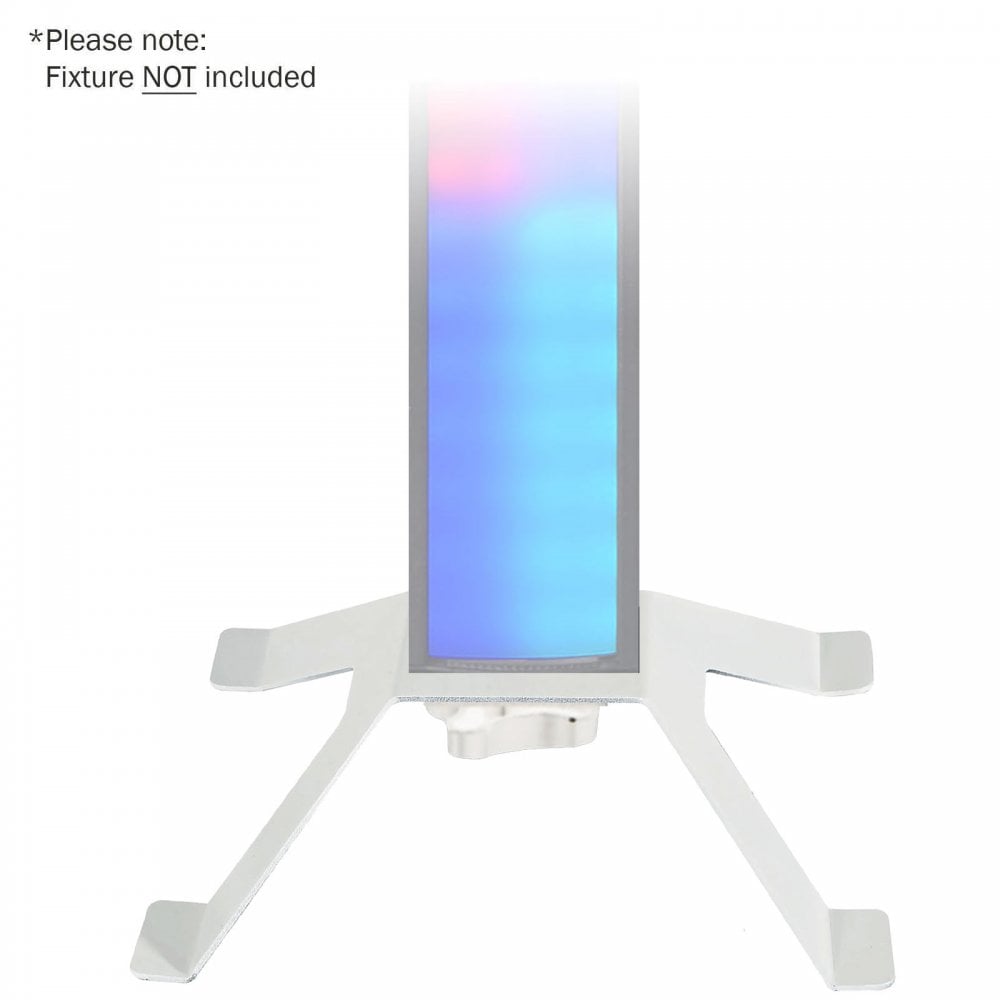 Batten Floor Standing Bracket (White)
