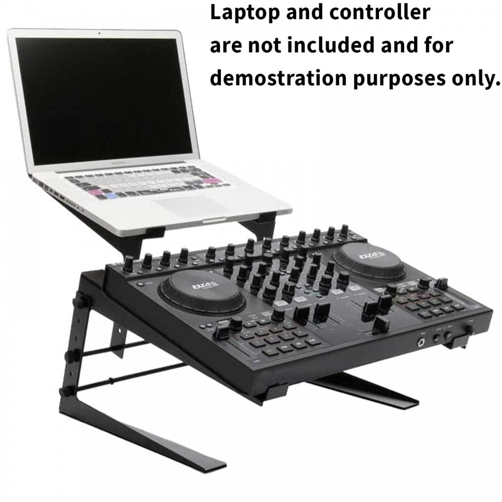 Dual DJ Laptop And Controller Stand