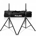 Speaker Stand Set including Transport Storage Case