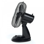 12" 30cm Desk Fan 3 Speed Settings Black