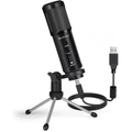 USB Podcast Electret Condenser Desk Top Microphone