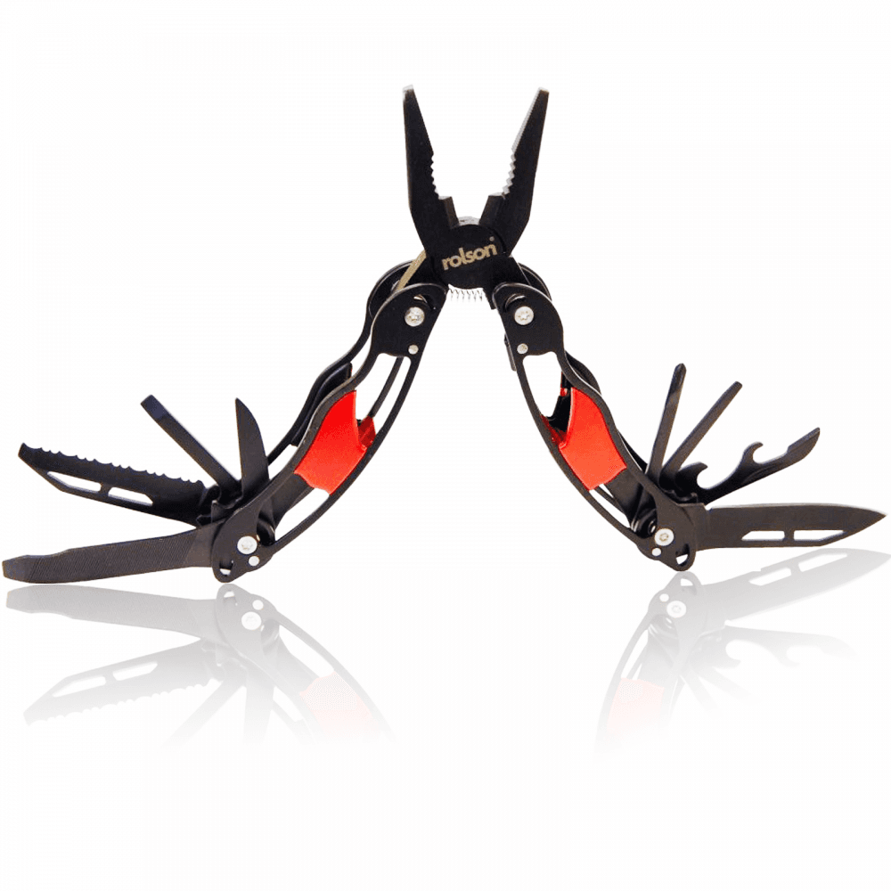 12 in 1 Multi Tool Set inc Saw, Screwdriver, Pliers & Knife