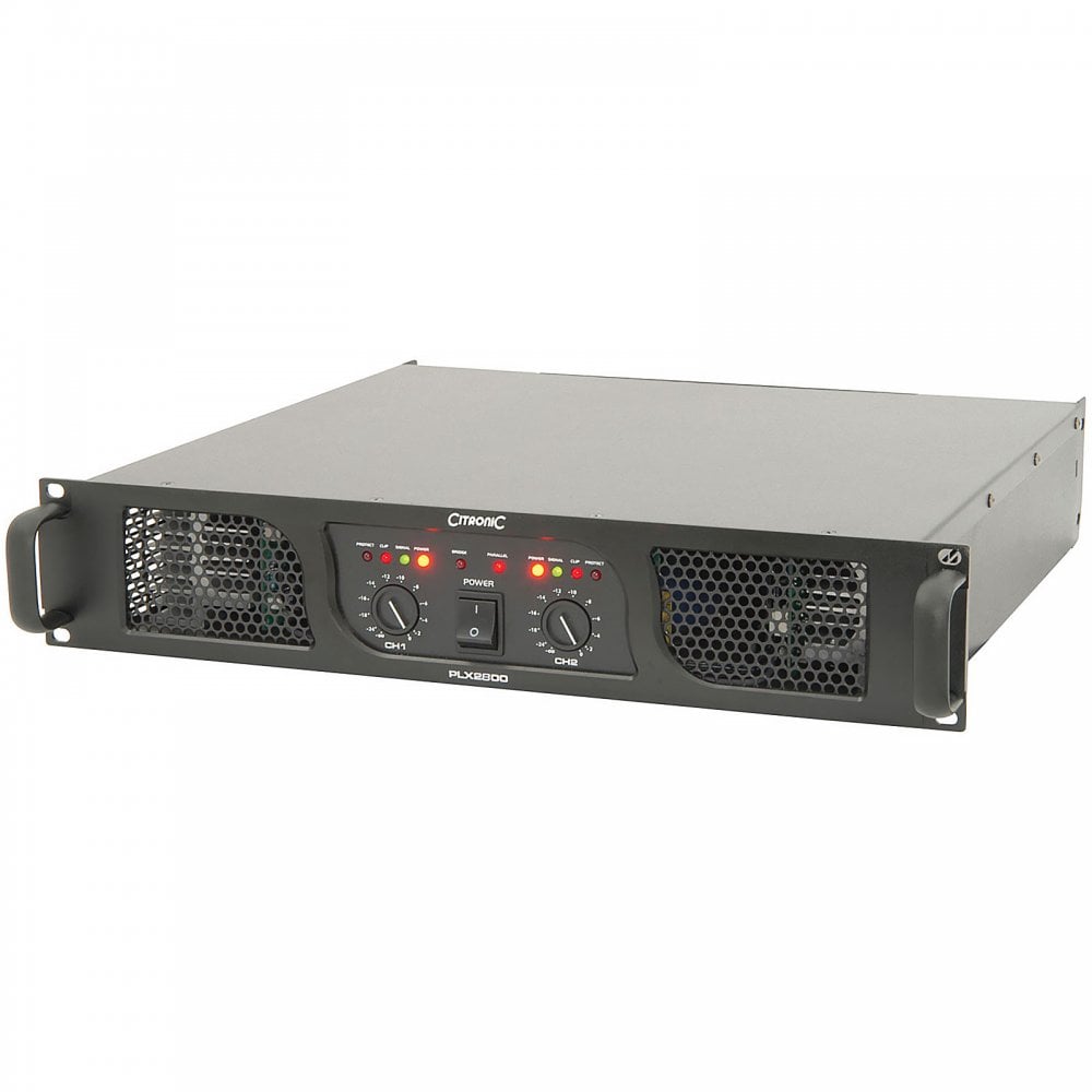 PLX2800 Power Amplifier 1400w Per Channel at 2 Ohms
