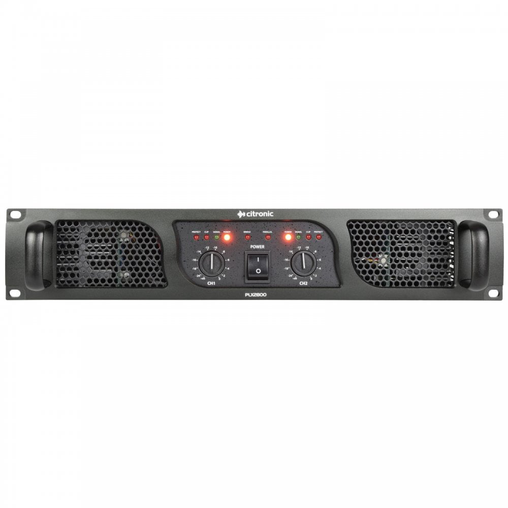 PLX2800 Power Amplifier 1400w Per Channel at 2 Ohms