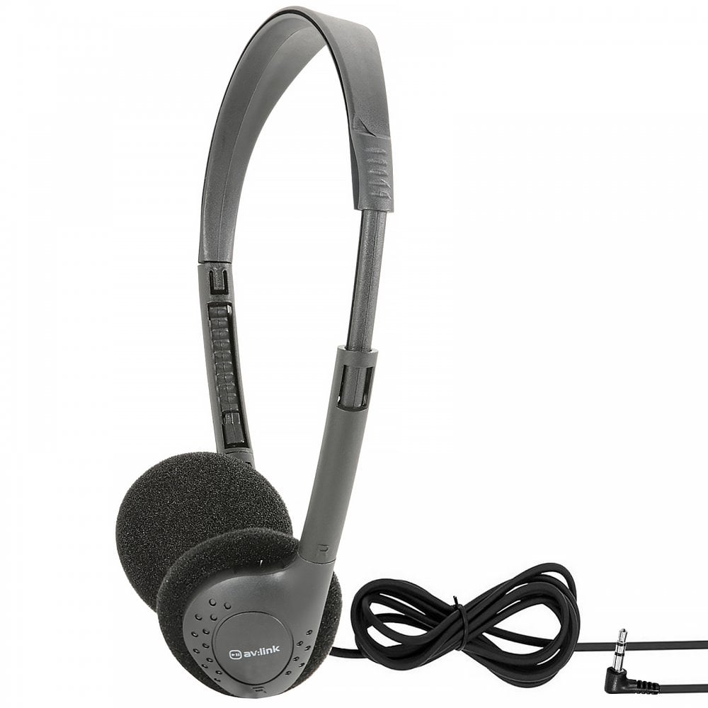 Comfort Lightweight Stereo Headphones with Jack Adaptor