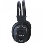 Mono Stereo Black Retro Studio Stereo Headphones