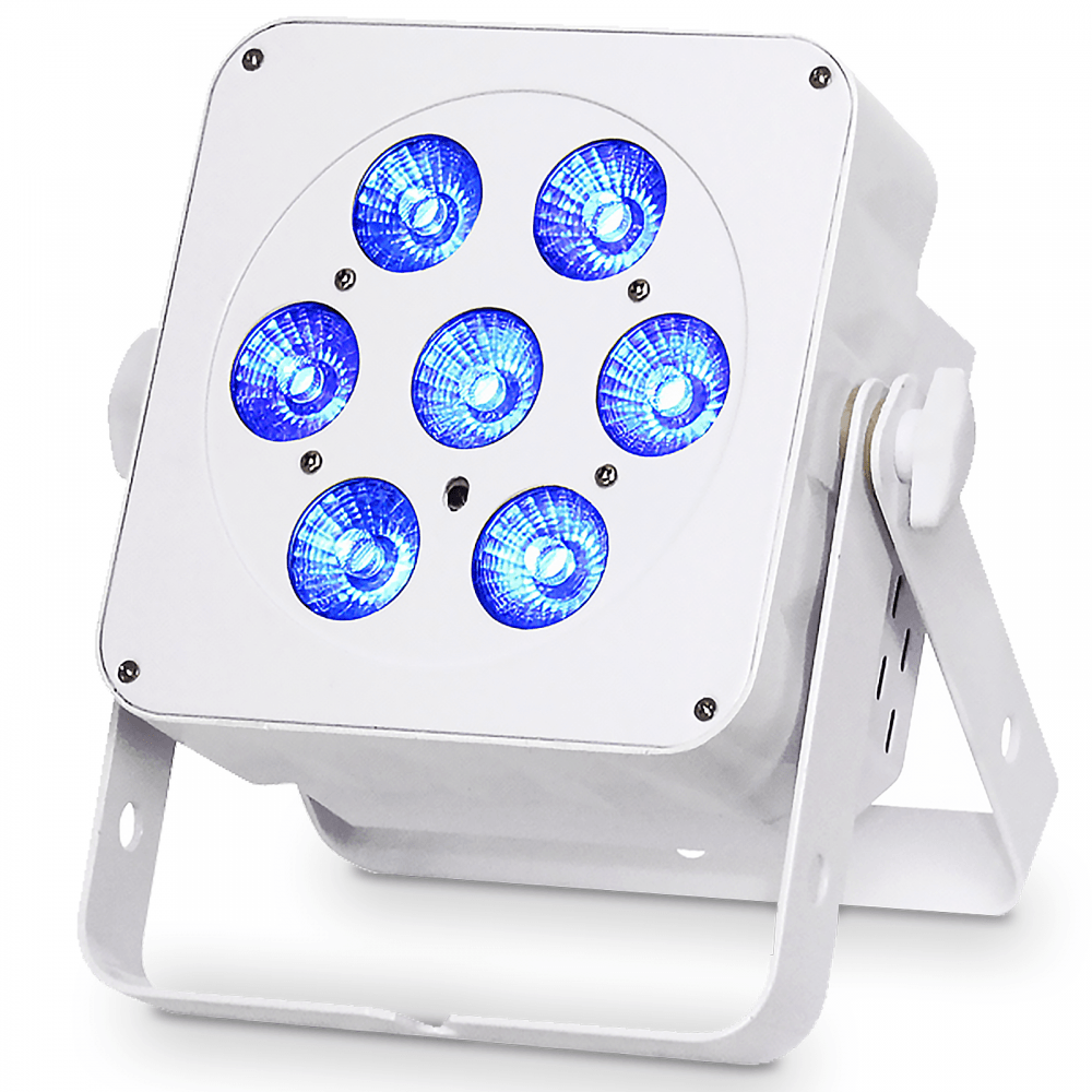 Slimline 7Q5 RGBA Quad LED Colour White Housing Pack