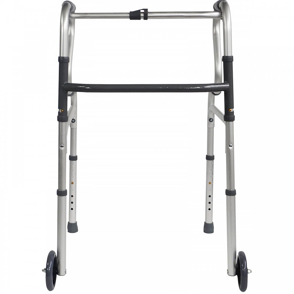 Dual Riser Deluxe Folding Walking Frame