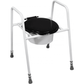 Solo Skandia Raised Toilet Frame with Seat and Lid