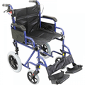 Deluxe Attendant Propelled Steel Wheelchair