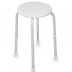 Round Adjustable Multi-Purpose Shower Kitchen Stool