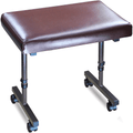 Beaumont Adjustable Foot Stool Leg Rest with Castors