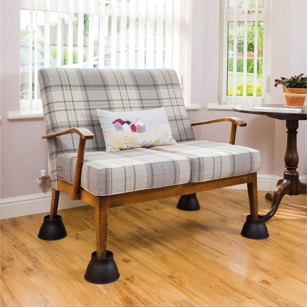 Elephant Feet Chair Bed Furniture Raisers Set of 4