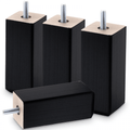 Set of 4 Screw Fixing Bed Raisers 75mm Height