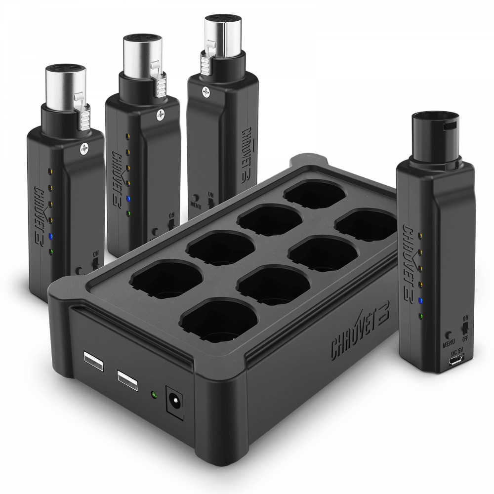 D-Fi XLR Pack Includes 1 TX, 3 RX & 1 Multi-Charger DFI