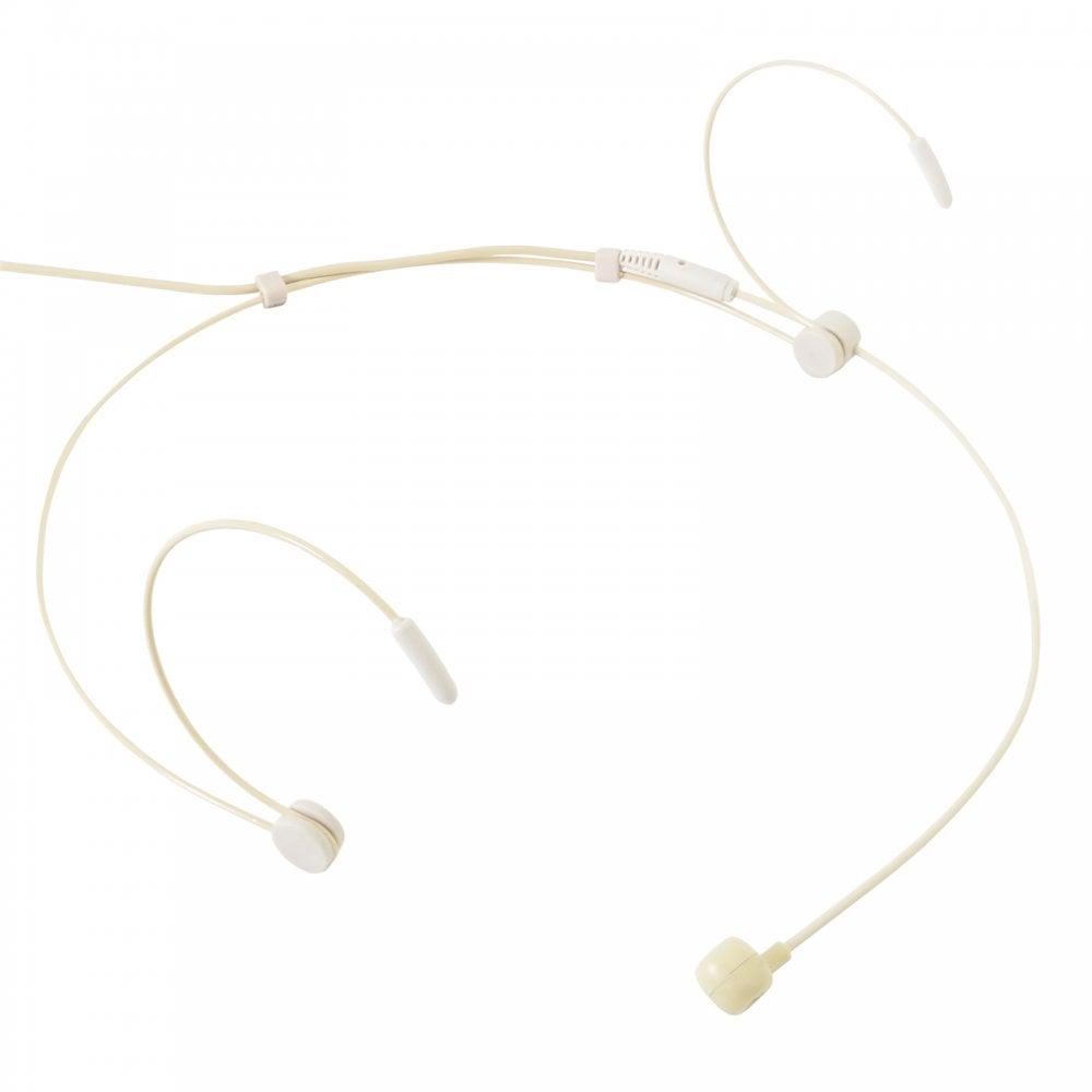 Discreet Neckband Microphone for Wireless Systems - Beige Flesh