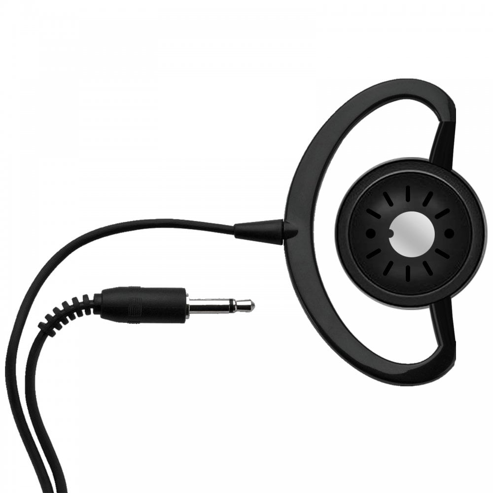 Professional D Shape Mono Earphone with 3.5mm Jack