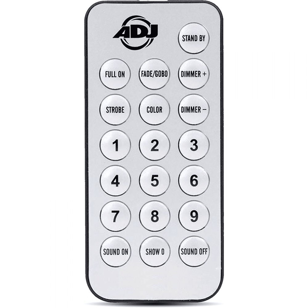 UC-IR Infra Red Remote Control For ADJ Lighting Effects