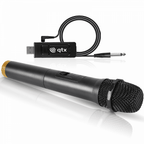 UHF Radio Handheld Microphone with USB Reciever