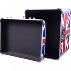 Euro Style Album / 12" / LP Case in Union Jack Finish - Holds 70 Records