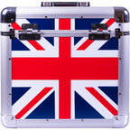 Euro Style Album / 12" / LP Case in Union Jack Finish - Holds 70 Records