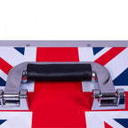 Euro Style Album / 12" / LP Case in Union Jack Finish - Holds 70 Records