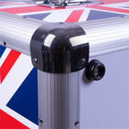 Euro Style Album / 12" / LP Case in Union Jack Finish - Holds 70 Records