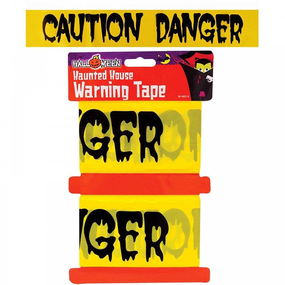Halloween 2 x 6M Party House Decor Caution Danger Tape
