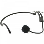 Black Neckband Condenser Microphone for Wireless Systems