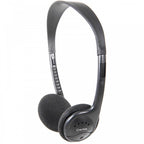 Stereo TV Headphones Mono Slide Switch inc Adaptor