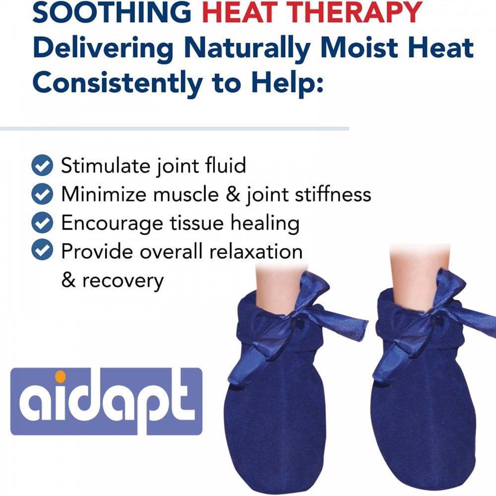 Microwavable Slippers and Neck Warmer Set