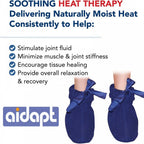 Microwavable Slippers and Neck Warmer Set