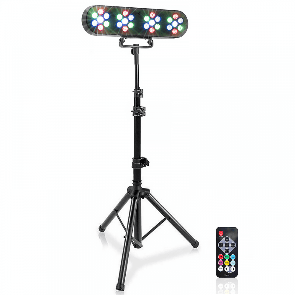 DJ Bank Stand Party Light System 4 PAR LED