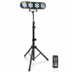 DJ Bank Stand Party Light System 4 PAR LED