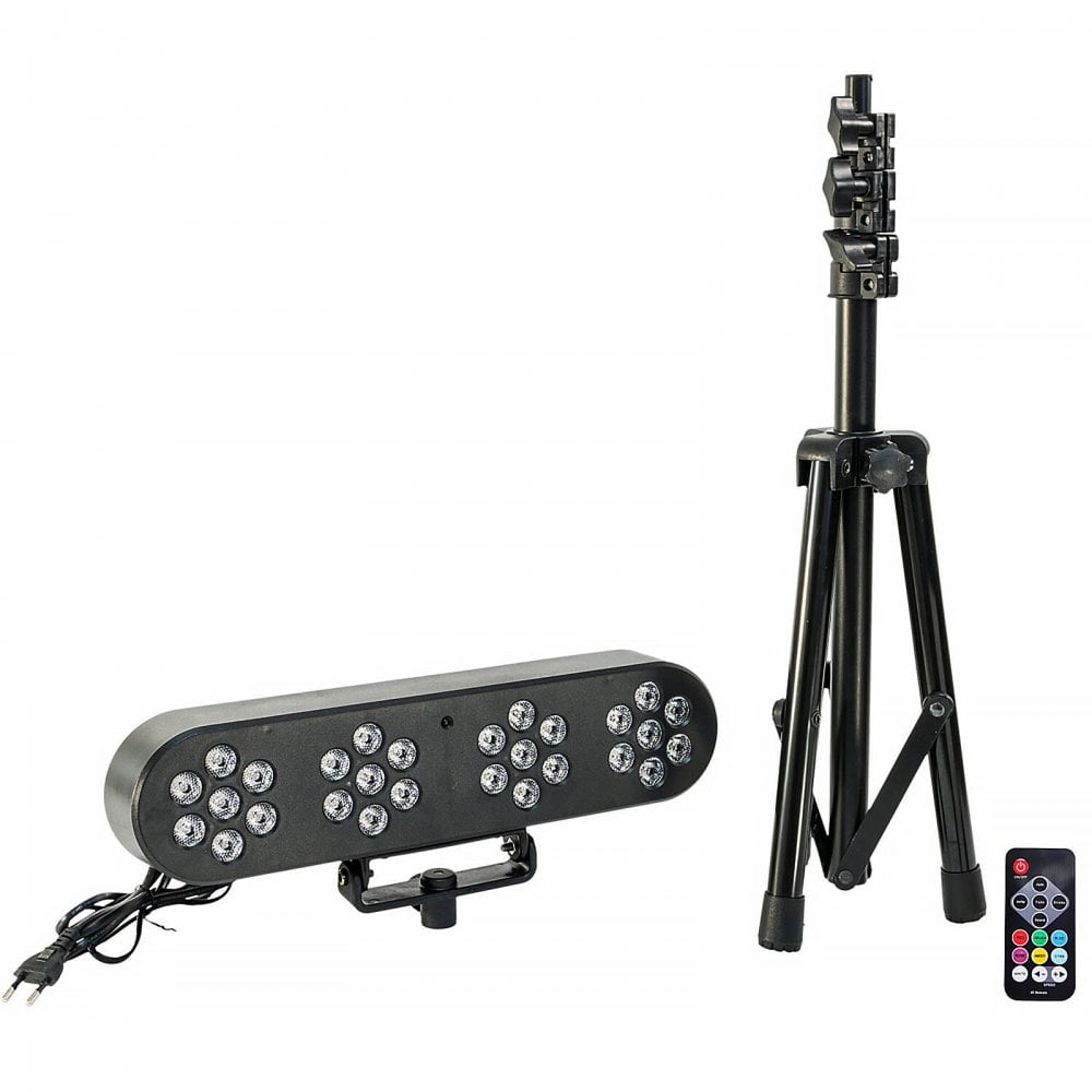 DJ Bank Stand Party Light System 4 PAR LED