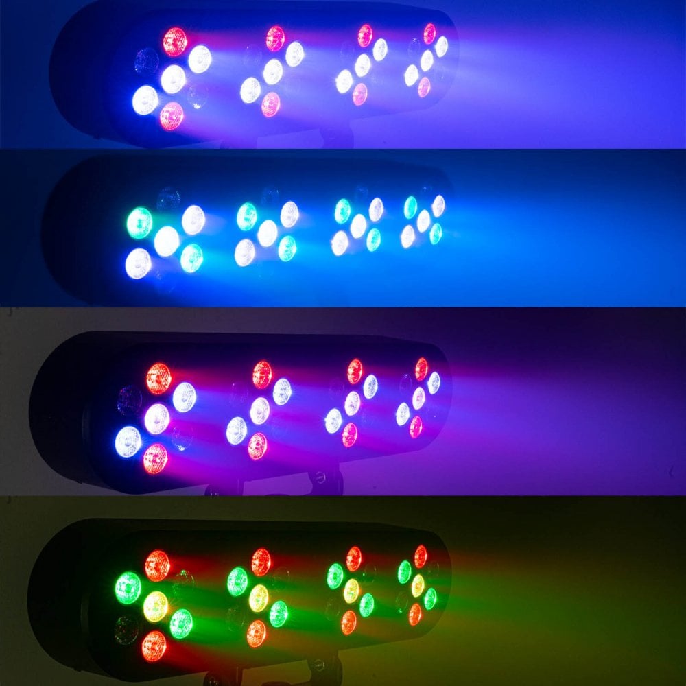DJ Bank Stand Party Light System 4 PAR LED