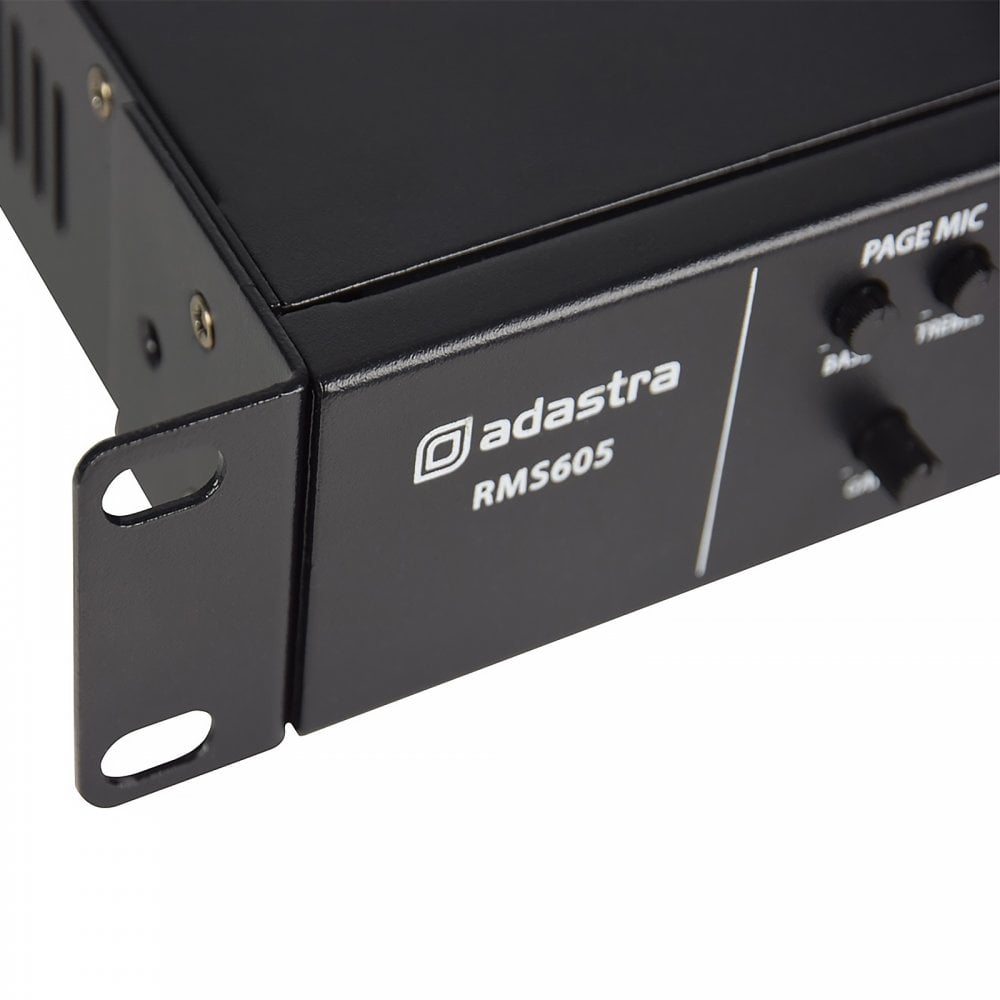 RMS605 5 Zone 100V or 4-16 Ohm Amplifier