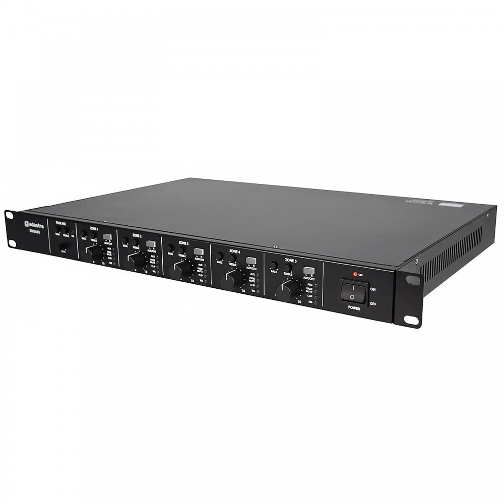 RMS605 5 Zone 100V or 4-16 Ohm Amplifier